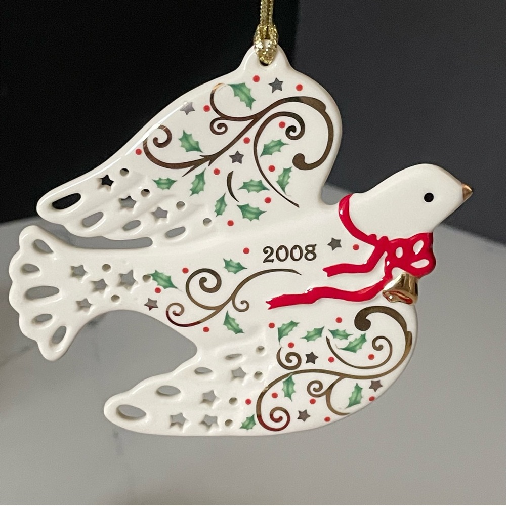 Joyous Dove Ornament by Lenox